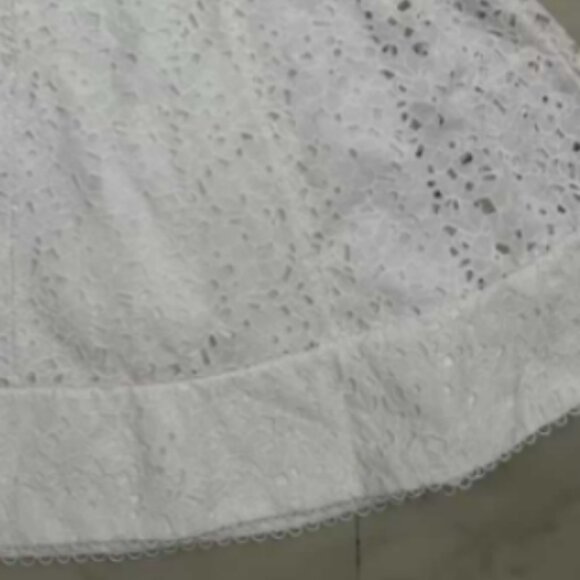 ZIMMERMAN Cutout quilted linen mini dress floral - Picture 7 of 8